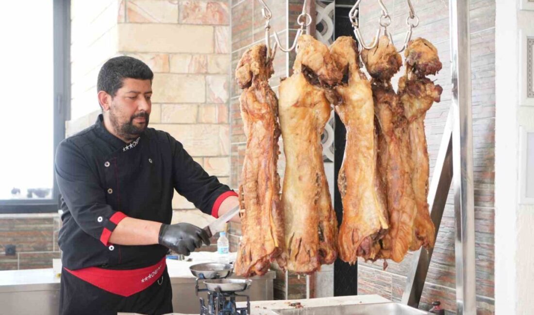 Odun ateşinde tandırda uzun saatler pişirilen Muş büryanı; yüksek protein,