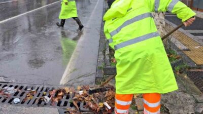 Muğla genelinde devam eden sağanak yağış nedeniyle muhtemel su baskını,