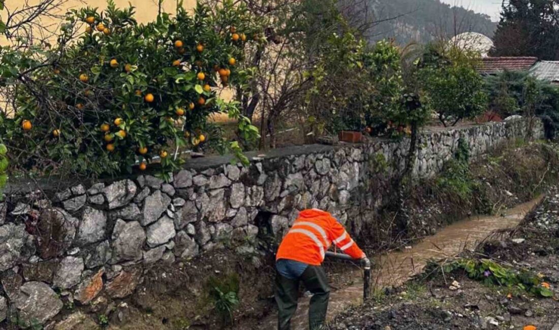 Meteoroloji Genel Müdürlüğü’nün Muğla bölgesi için yaptığı sağanak yağış uyarısının