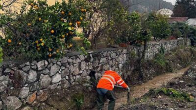 Meteoroloji Genel Müdürlüğü’nün Muğla bölgesi için yaptığı sağanak yağış uyarısının