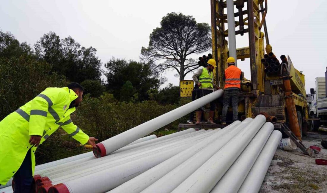 MUSKİ Genel Müdürlüğü, Yatağan ilçesine bağlı Gökgedik Mahallesi’nde başlattığı sondaj
