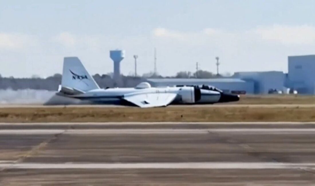 ABD Ulusal Havacılık ve Uzay Dairesi’ne (NASA) ait araştırma uçağı,