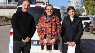 Nazilli Belediyesi tarafından yeni doğan bebeklerin mutluluğunu ailelerle paylaşmak amacıyla