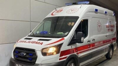 Aydın’ın Nazilli ilçesinde meydana gelen iş kazasında yaklaşık 8 metre