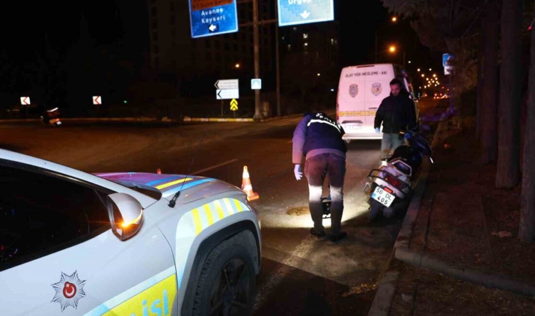 Nevşehir’de seyir halindeyken kontrolden çıkarak devrilen motosikletin sürücüsü ağır yaralandı.