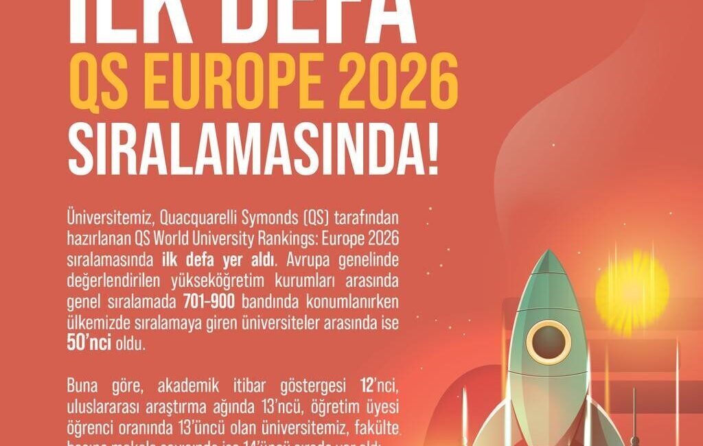 Niğde Ömer Halisdemir Üniversitesi (NÖHÜ); tarihinde ilk kez dünyanın en