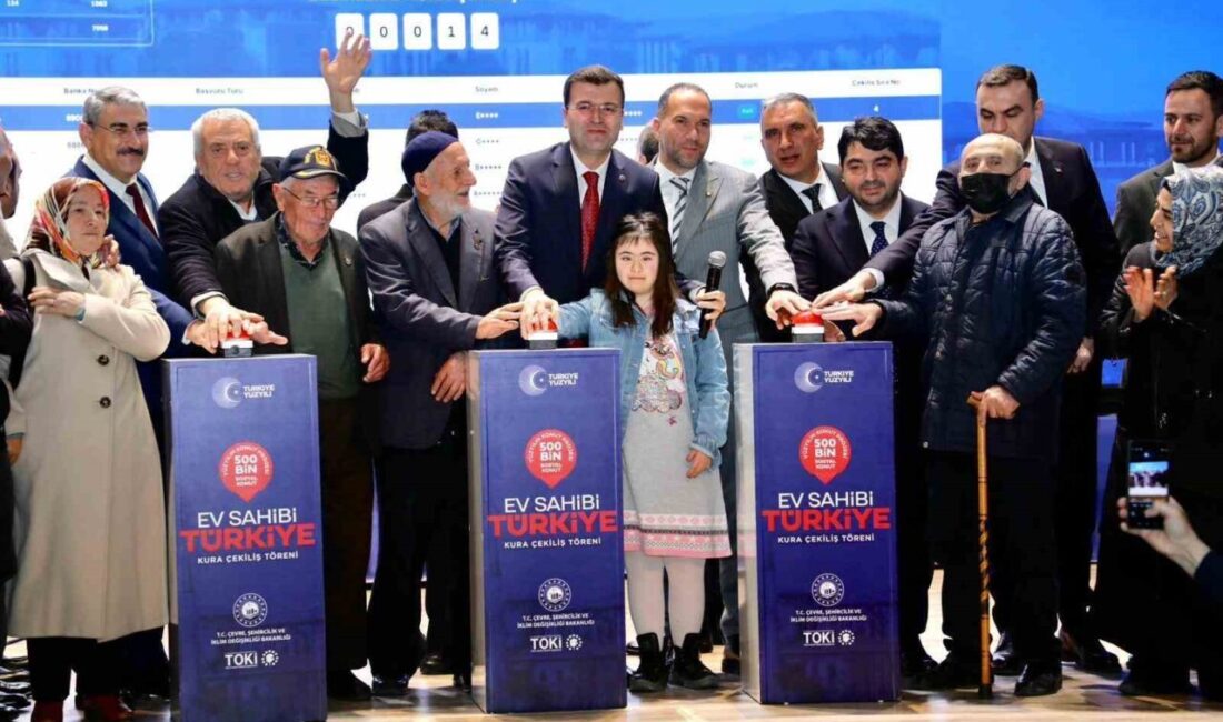 TOKİ tarafından hayata geçirilen 500 Bin Sosyal Konut Projesi kapsamında