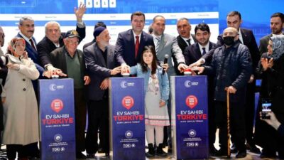 TOKİ tarafından hayata geçirilen 500 Bin Sosyal Konut Projesi kapsamında