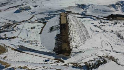 Niğde’nin Ulukışla ilçesinde yapımı devam eden Ulukışla Gölet projesiyle bin