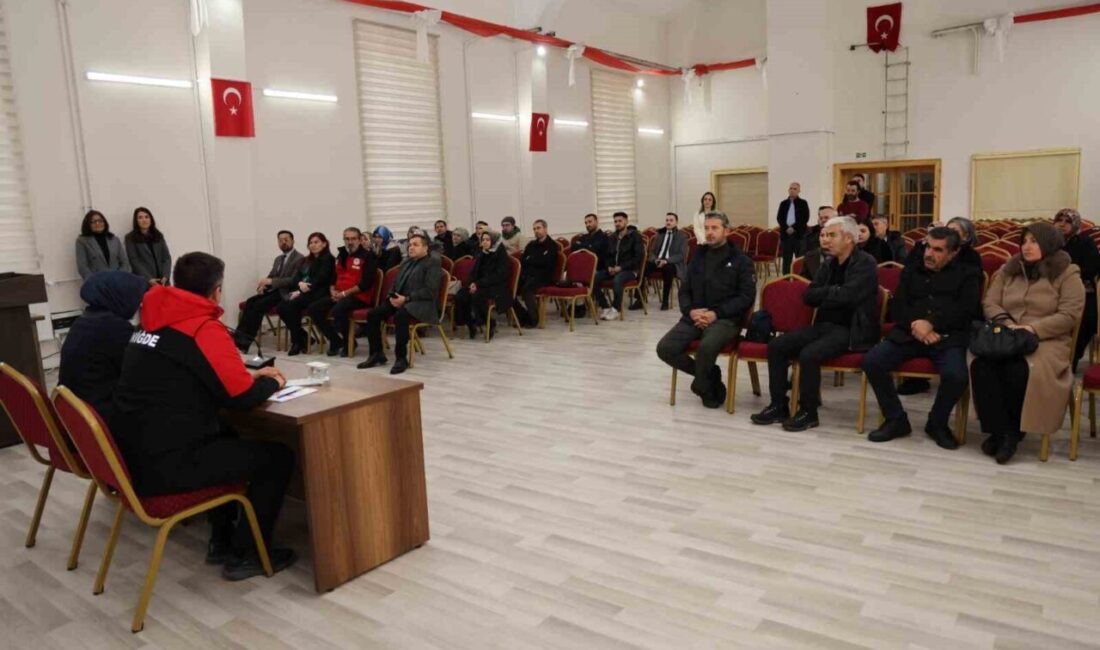 Niğde İl Tarım ve Orman Müdürlüğü koordinasyonunda; İl Sağlık Müdürlüğü