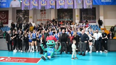 Vodafone Sultanlar Ligi’nin 14. haftasında seyircisi önünde Göztepe’yi konuk eden