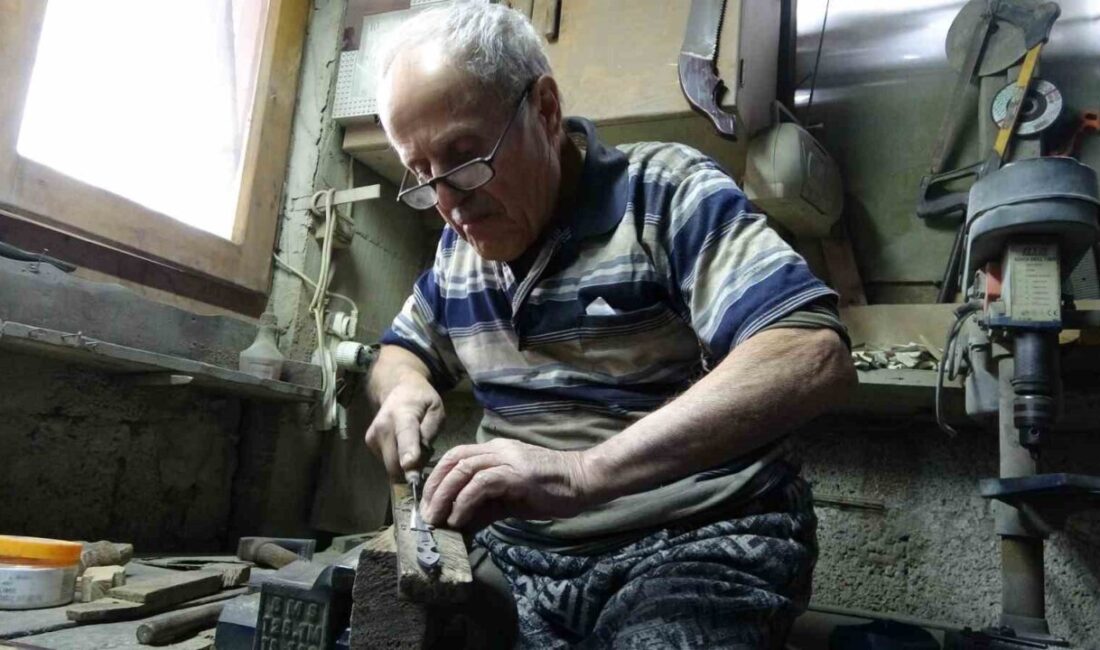 Sürmene Kaması yapımına 72 yıl önce başlayan üçüncü kuşak kama