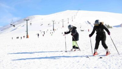 Kış turizminin en önemli destinasyonlarından biri olan Akdağ Kayak Merkezi’nde