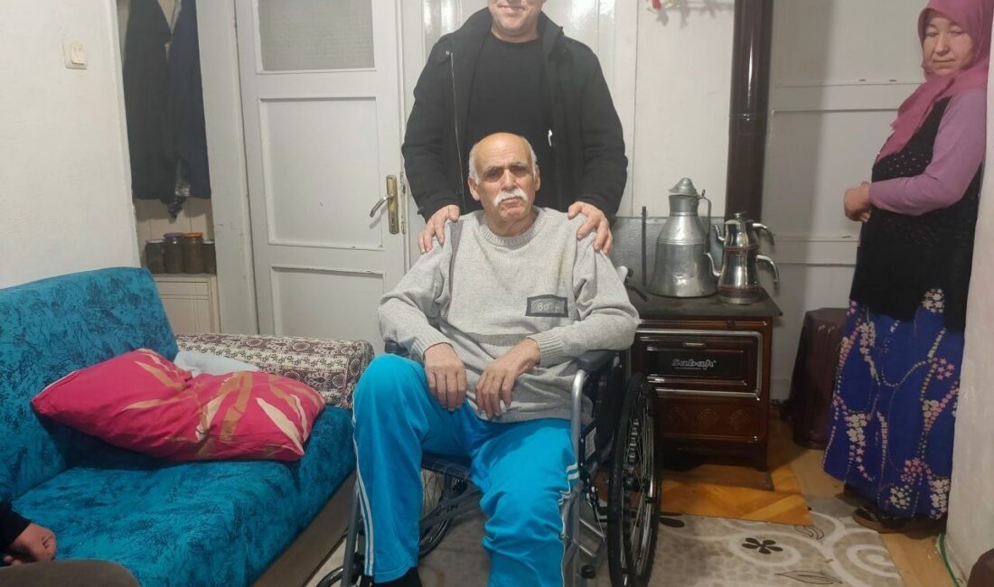 Karabük’te, geçirdiği iş kazası sonrası hayata tutunan tekstil işçisi Murat