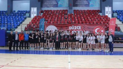 DÜZCE(İHA) – Düzce okul sporları korfbol il şampiyonu Farabi Anadolu