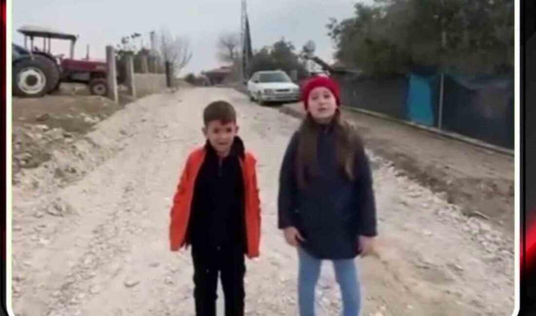 Hatay’da yaşadıkları sokağın yolunun bozuk olması üzerine Büyükşehir Belediye Başkanı