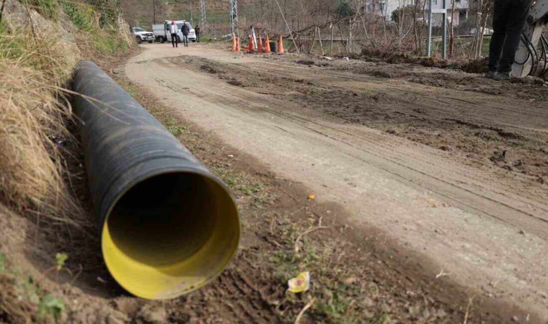 Ordu Büyükşehir Belediyesi, ilçelerde içme suyu, kanalizasyon ve altyapı hatlarının