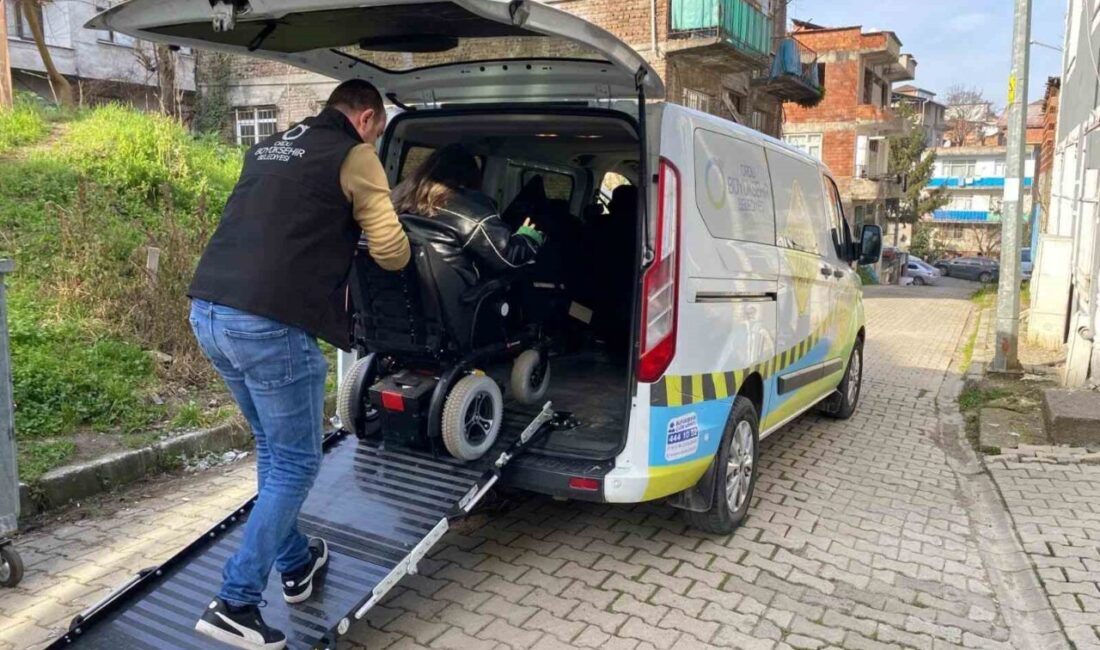Ordu Büyükşehir Belediyesi tarafından hayata geçirilen engelsiz taksi uygulaması, hayatı