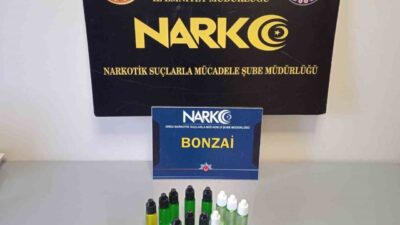 Ordu’da polis ekipleri tarafından uyuşturucu ile mücadele kapsamında yürütülen çalışmalarda