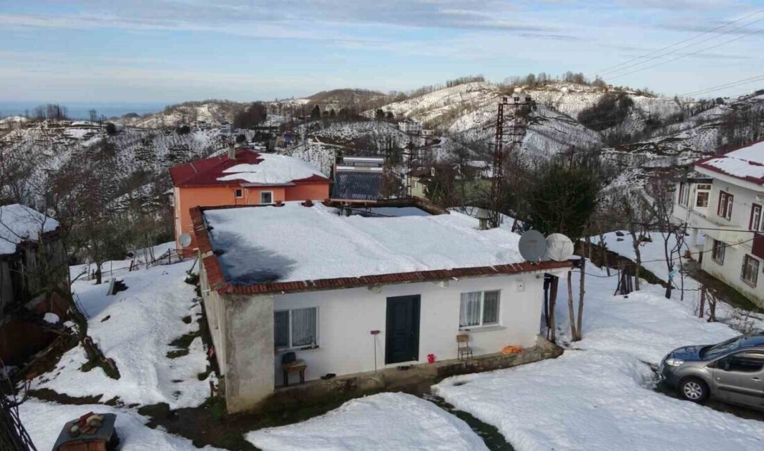 Ordu’da etkili olan kar yağışının ardından yüksek kesimlerde güzel görüntüler