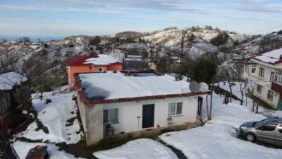 Ordu’da etkili olan kar yağışının ardından yüksek kesimlerde güzel görüntüler