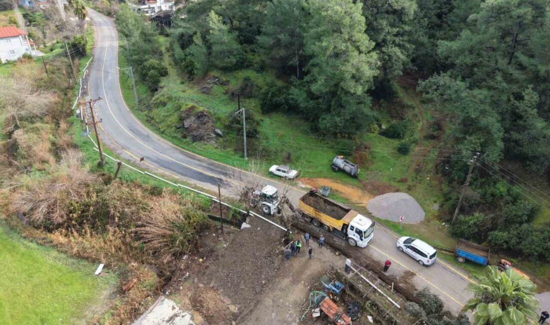 MUSKİ Genel Müdürlüğü, Ortaca ilçesinin Tepearası Mahallesi’nde kullanım ömrünü tamamlamış