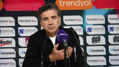 Esenler Erokspor’un Teknik Direktörü Osman Özköylü, Adana Demirspor maçının ardından,