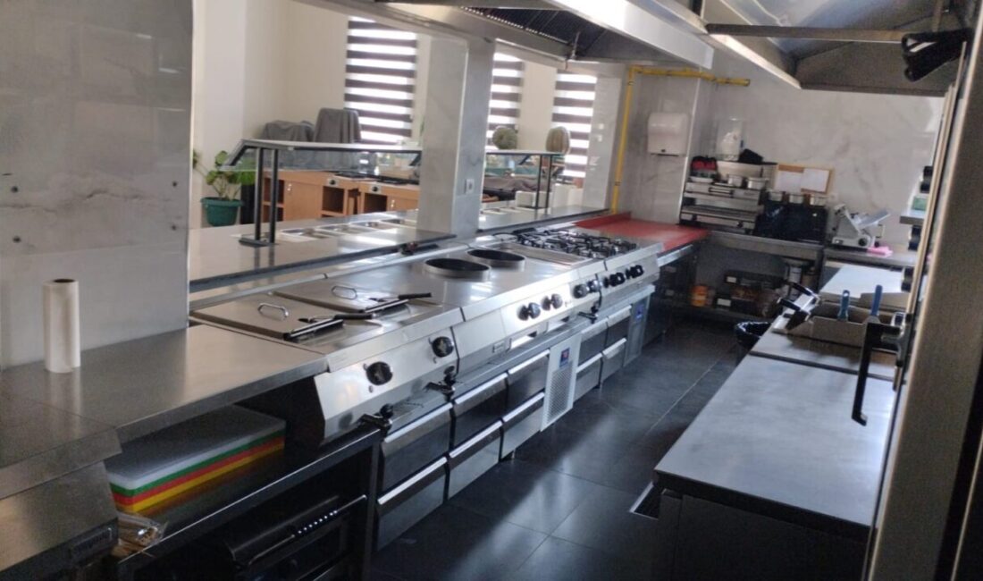 Osmaniye’de Doğu Akdeniz Kalkınma Ajansı tarafından kurulan Mutfak Sanatları Merkezi,