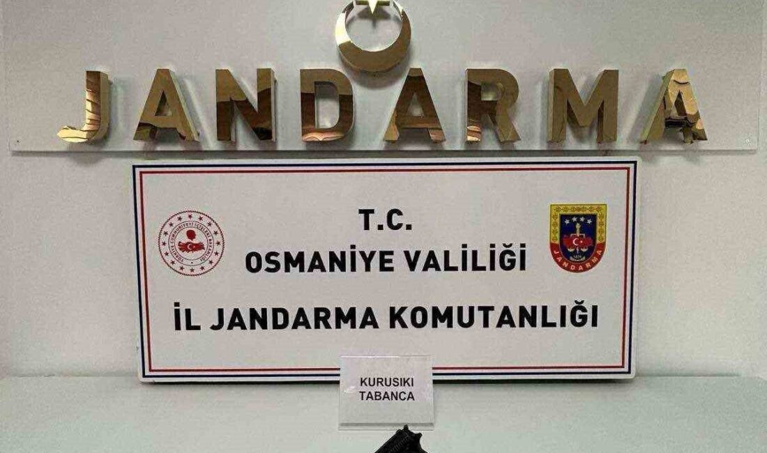 Osmaniye’de jandarma sorumluluk bölgesinde son bir haftada meydana gelen 100