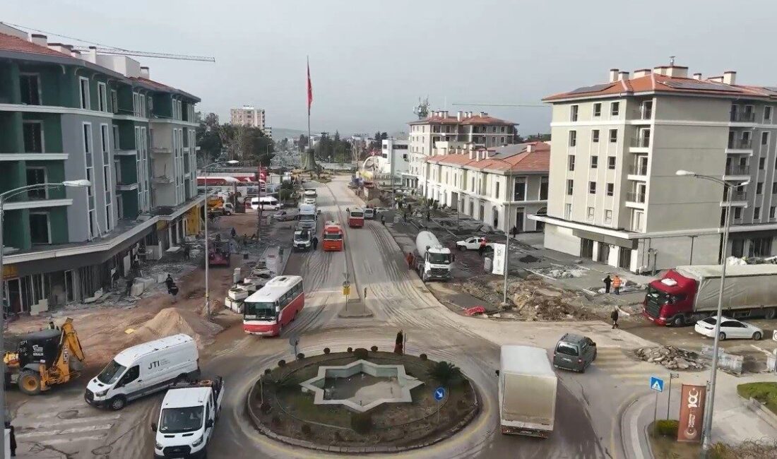 Osmaniye’de 6 Şubat depremlerinin ardından rezerv alanlarda yükselen yapılarla birlikte