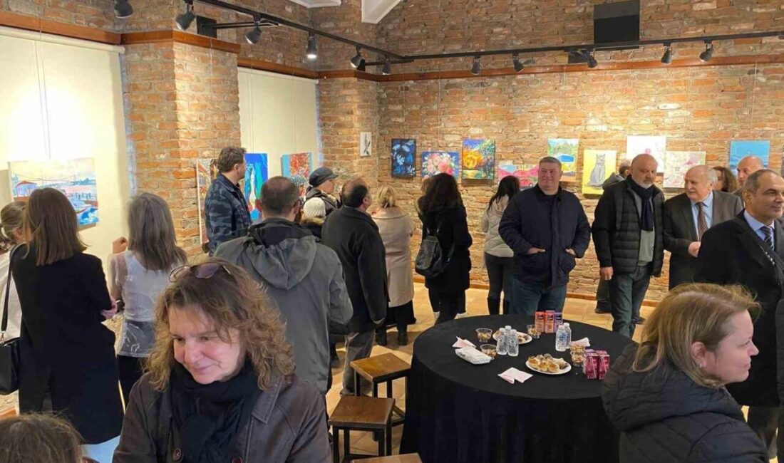 Otizmli ressam Alp Eren Candan, Eskişehir’de Atilla Özer Karikatürlü Ev’de