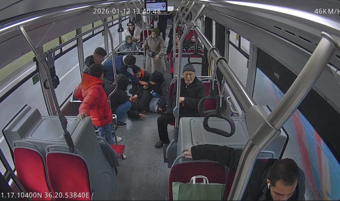 SAMSUN (İHA) – Samsun Büyükşehir Belediyesi’nde görev yapan otobüs şoförü