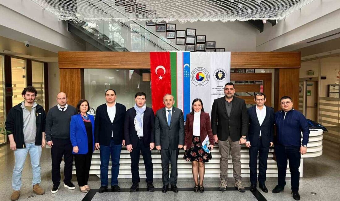Özbekistan Eltech Industrial Teknopark heyeti ile Manisa Ticaret ve Sanayi