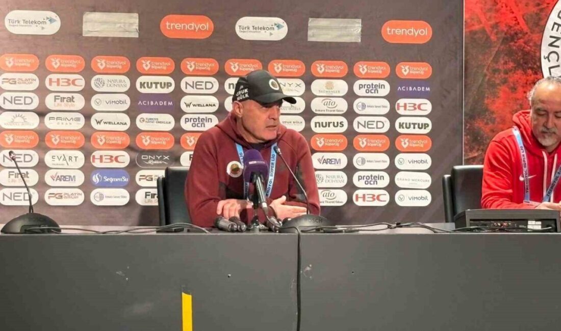 Gençlerbirliği Teknik Sorumlusu Özcan Bizati, oyun alışkanlığı olan Samsunspor gibi