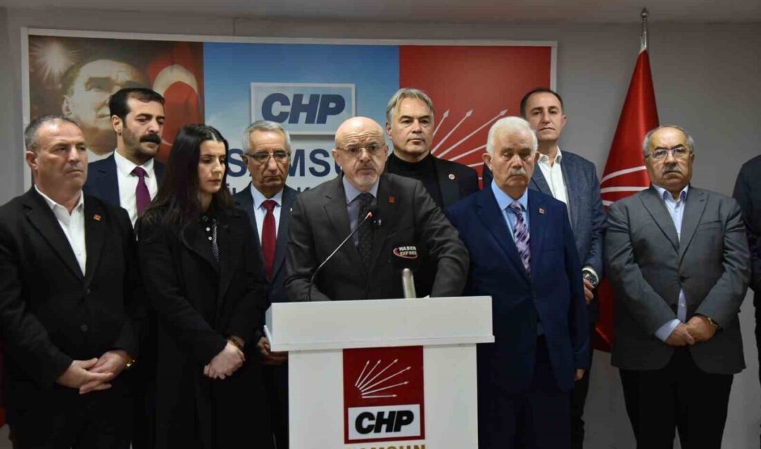 CHP Samsun İl Başkanı Mehmet Özdağ, AK Parti’nin Samsun’da geçen
