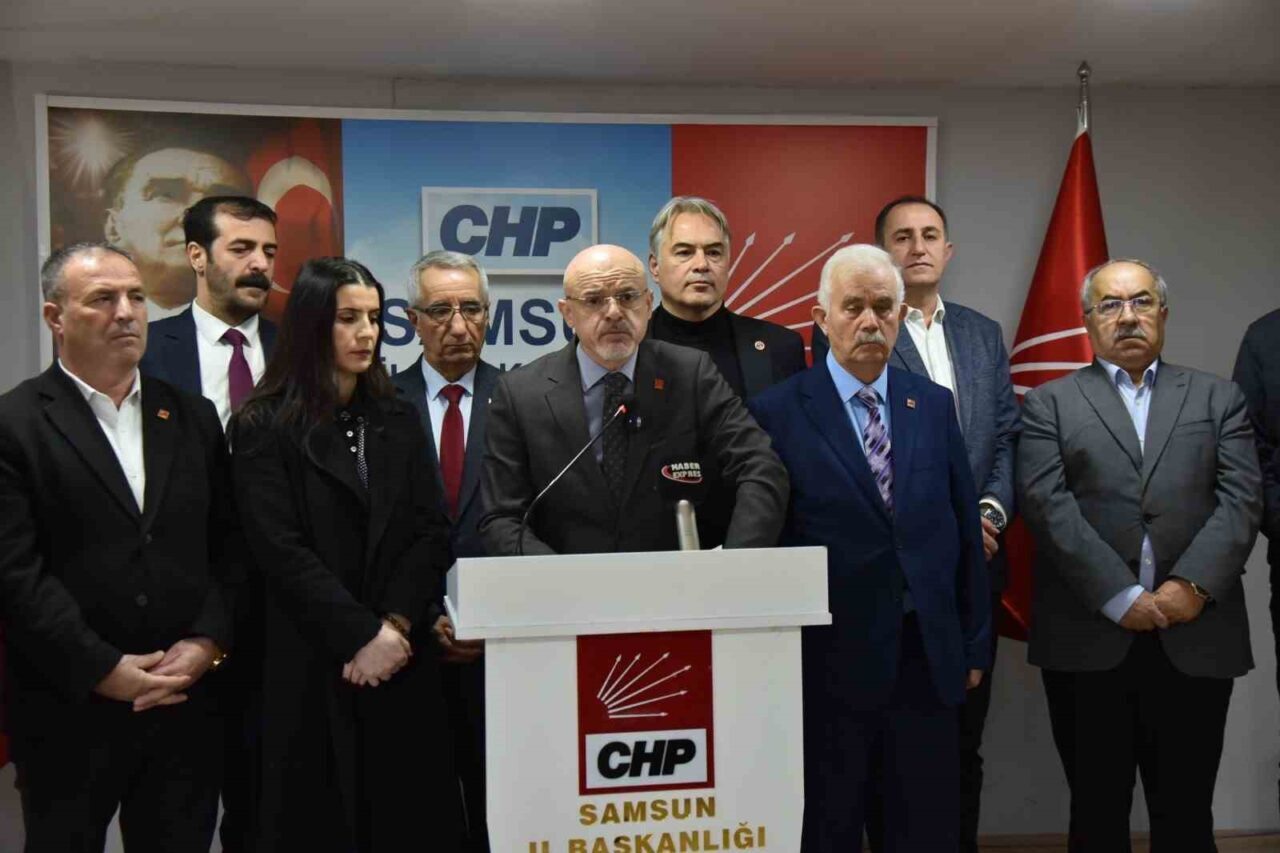 CHP Samsun İl Başkanı Mehmet Özdağ, AK Parti’nin Samsun’da geçen