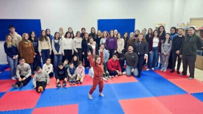 Özel eğitim öğrencileri Bilecik Şeyh Edebali Üniversitesi’nde (BŞEÜ) oyunla öğrenmenin