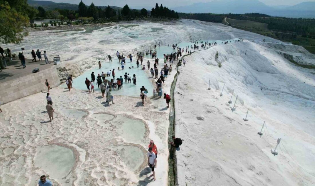 Pamukkale Hierapolis Örenyeri, 2025 yılında 2 milyon 299 bin 914