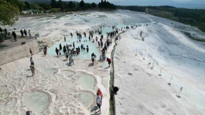 Pamukkale Hierapolis Örenyeri, 2025 yılında 2 milyon 299 bin 914