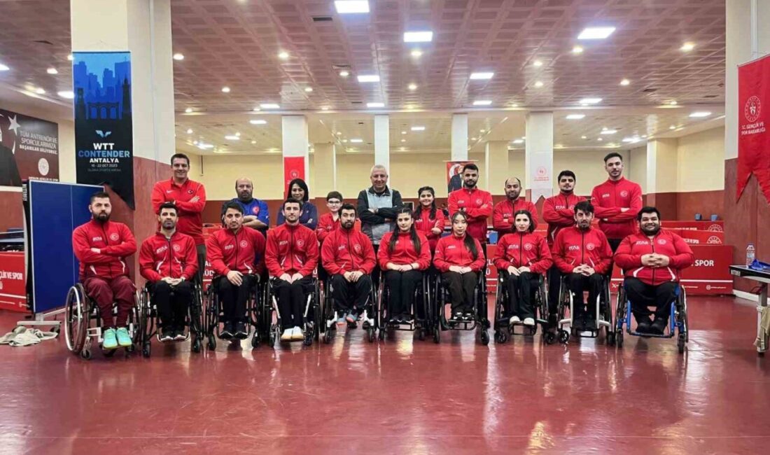 Türkiye Paralimpik Masa Tenisi Milli Takımı, Kasım 2026’da Tayland’da düzenlenecek