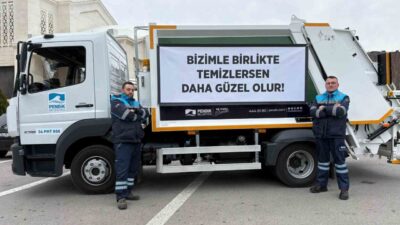 Pendik’te belediye filosuna kattığı yeni temizlik araçlarını farkındalık odaklı özel