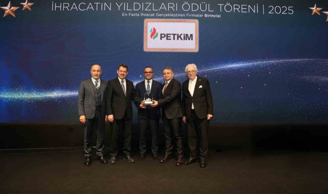 Petkim, Ege İhracatçı Birlikleri’nin ‘İhracatın Yıldızları 2025’ listesinde hem genel