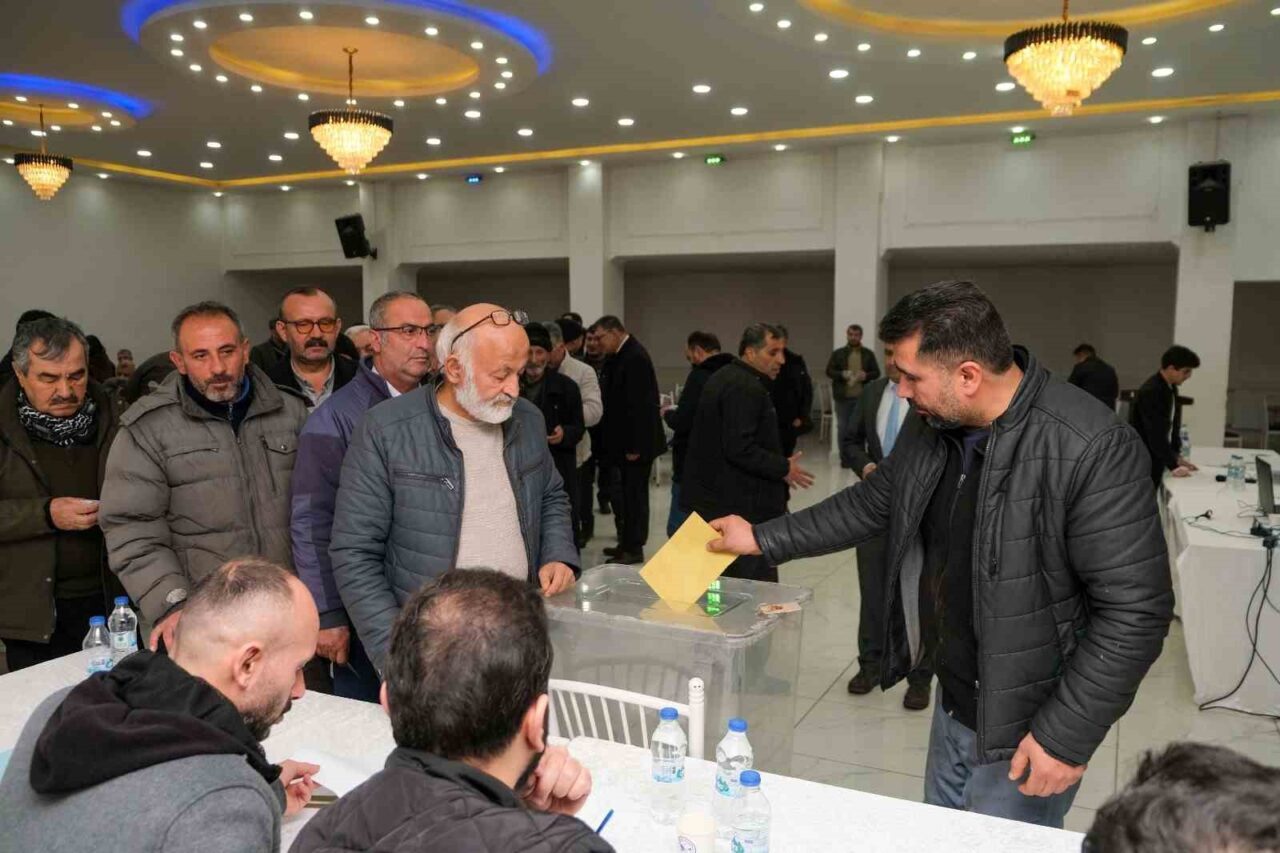 Pınarbaşı Esnaf Odası seçimli Olağan Genel Kurulu’nda mevcut başkan Bünyamin