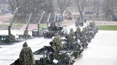 Kırklareli’nin Pınarhisar ilçesinde bulunan Orgeneral Muhittin Önür Göleti’nde, 66’ncı Mekanize