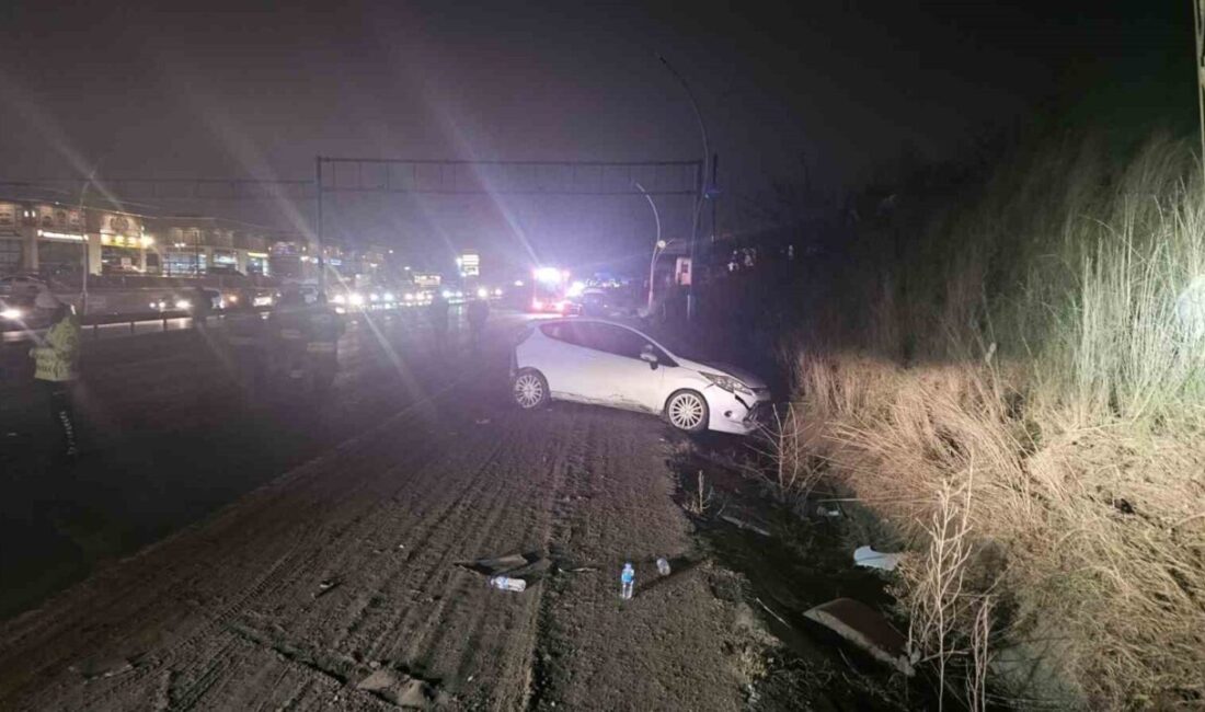 Tekirdağ’ın Çerkezköy ilçesinde meydana gelen trafik kazasına müdahale eden trafik