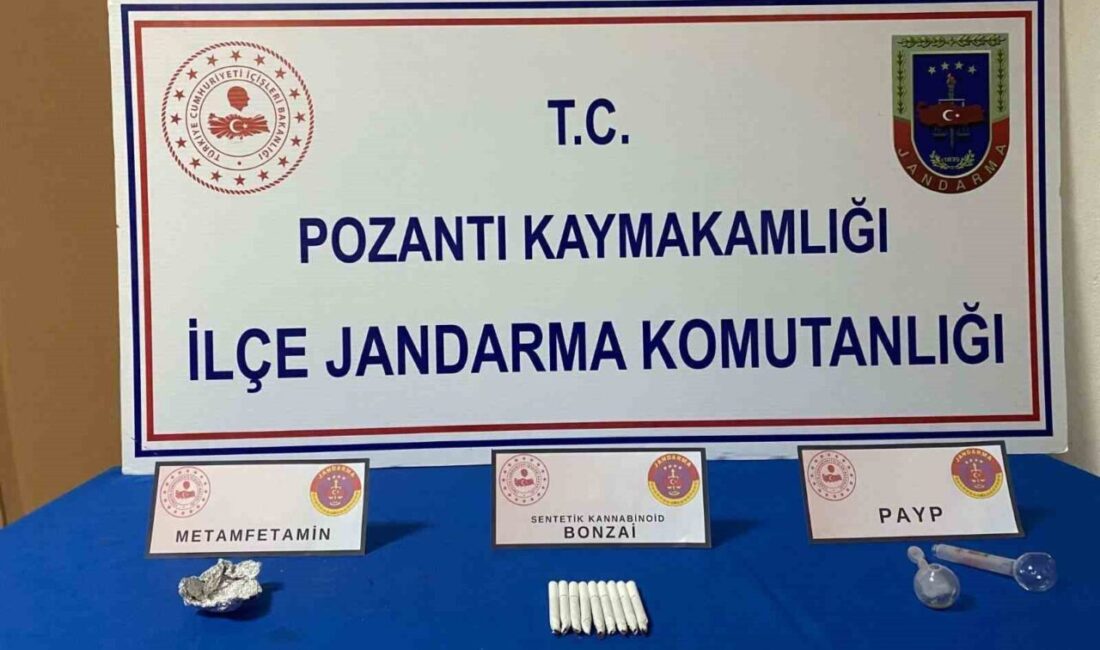 Adana’nın Pozantı ilçesinde Jandarma ekiplerinin bir ayda yaptığı uygulamalarda aranan