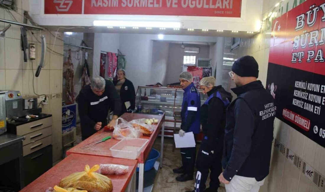 Hatay Büyükşehir Belediyesi (HBB), Ramazan ayı öncesi gıda ürünlerinin imal