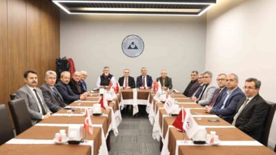 Erciyes Üniversitesi (ERÜ) Rektörü Prof. Dr. Fatih Altun tarafından Kayseri