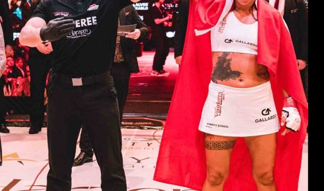 Dünya Kick Boks Şampiyonu ve milli sporcu Sabriye Şengül, Ankara’da