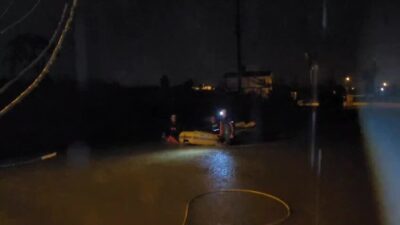 Sarı kod ile uyarılan Antalya’da dün gece başlayan e birçok